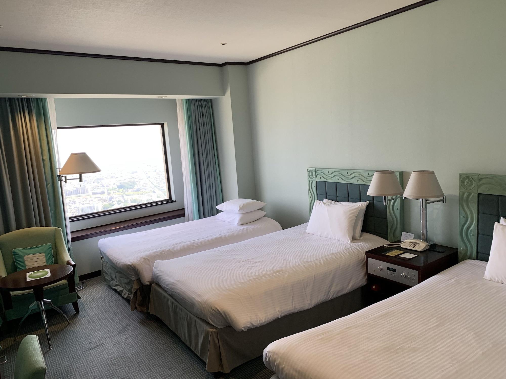Okura Act City Hotel Hamamatsu Exterior foto A room at the hotel